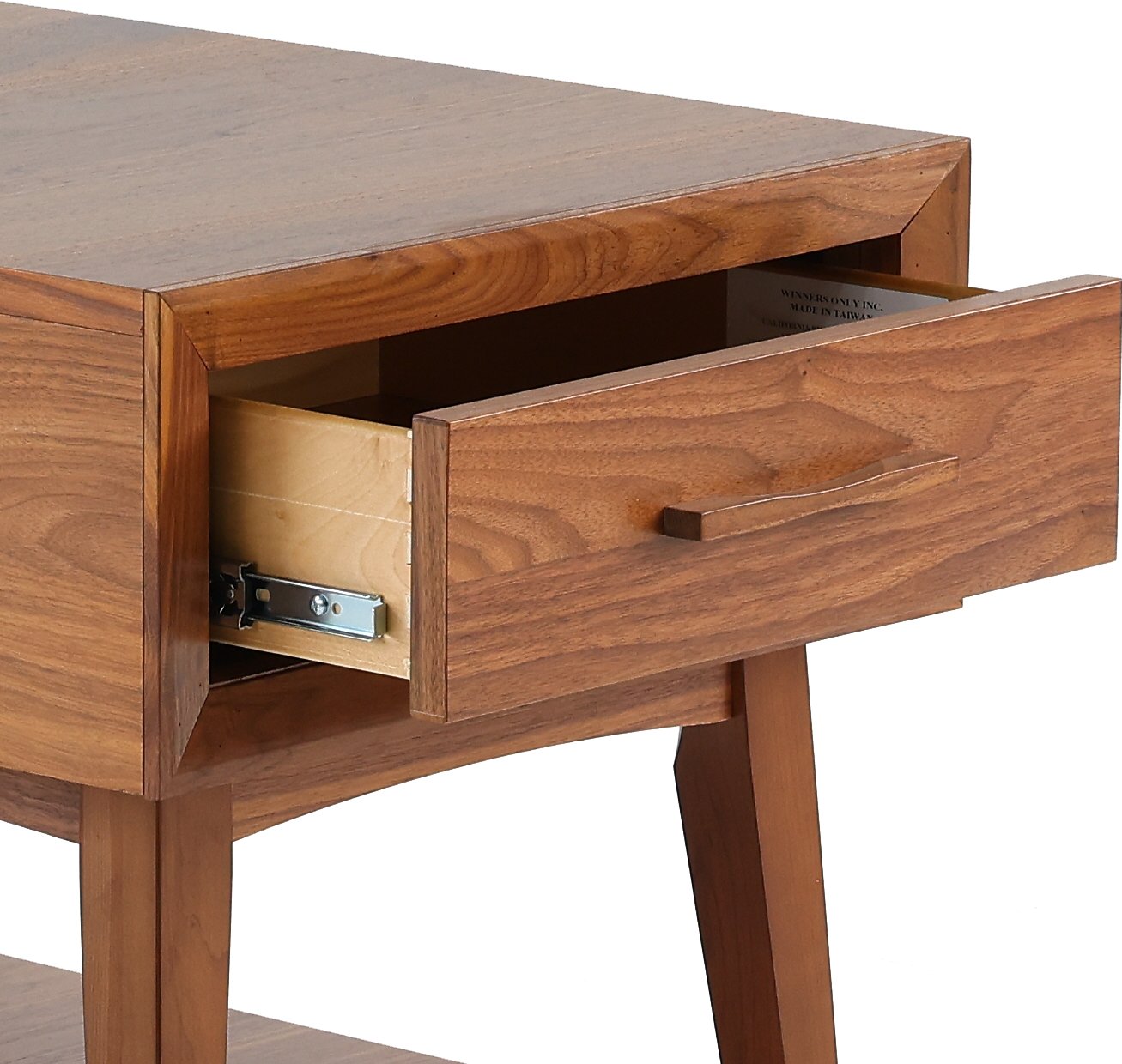 Venice Transitional Light Walnut End Table-2