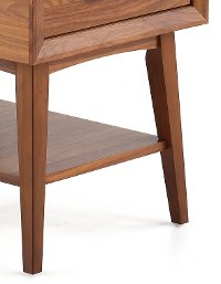 Venice Transitional Light Walnut End Table-3