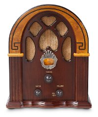 CR31D-WA Old Style Antique Companion Radio with Bluetooth