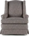 Natasha Gray-Brown Transitional Swivel Glider