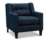 Contemporary Indigo Blue Chair - Brody