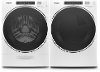 KIT Whirlpool Closet Depth Laundry Pair with Front Load Washer and Electric Dryer - White