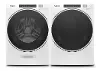 KIT Whirlpool Closet Depth Laundry Pair with Front Load Washer and Electric Dryer - White