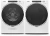 KIT Whirlpool Closet Depth Laundry Pair with Front Load Washer and Electric Dryer - White