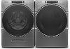 KIT Whirlpool Laundry Pair with Front Load Washer and Electric Dryer - Chrome