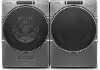 KIT Whirlpool Laundry Pair with Front Load Washer and Electric Dryer - Chrome