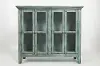 Rustic Shores Surfside Blue Accent Cabinet