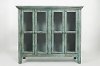 Rustic Surfside Blue Accent Cabinet - Rustic Shores