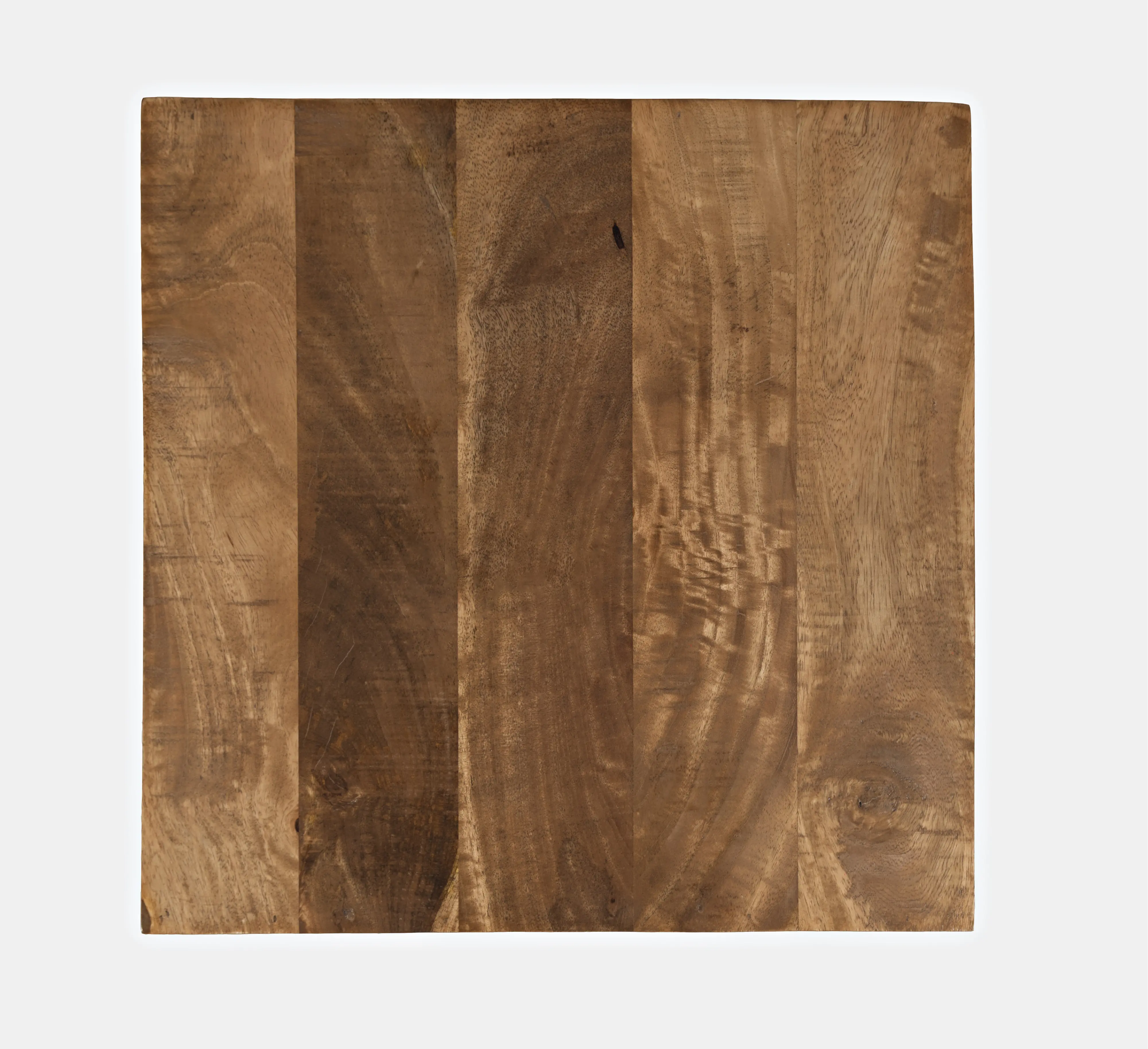 Solid Mango Wood Contemporary Accent Table - Global Archive-2
