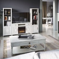 Contemporary White Bookcase-2