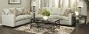 Contemporary Sky Gray 7 Piece Living Room Set - Gavin