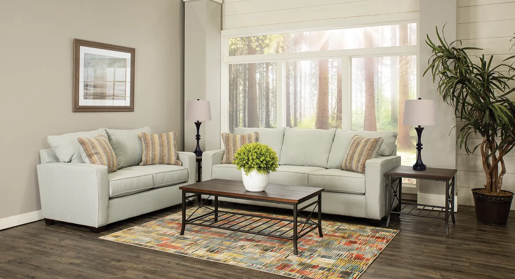 Gavin Sky Gray 7 Piece Living Room Set-3