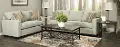 7PC/GAVIN/SKY/SLLTL Gavin Sky Gray 7 Piece Living Room Set with Sofa Bed