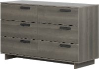 12227 Modern Gray Maple 6 Drawer Double - Cavalleri-6