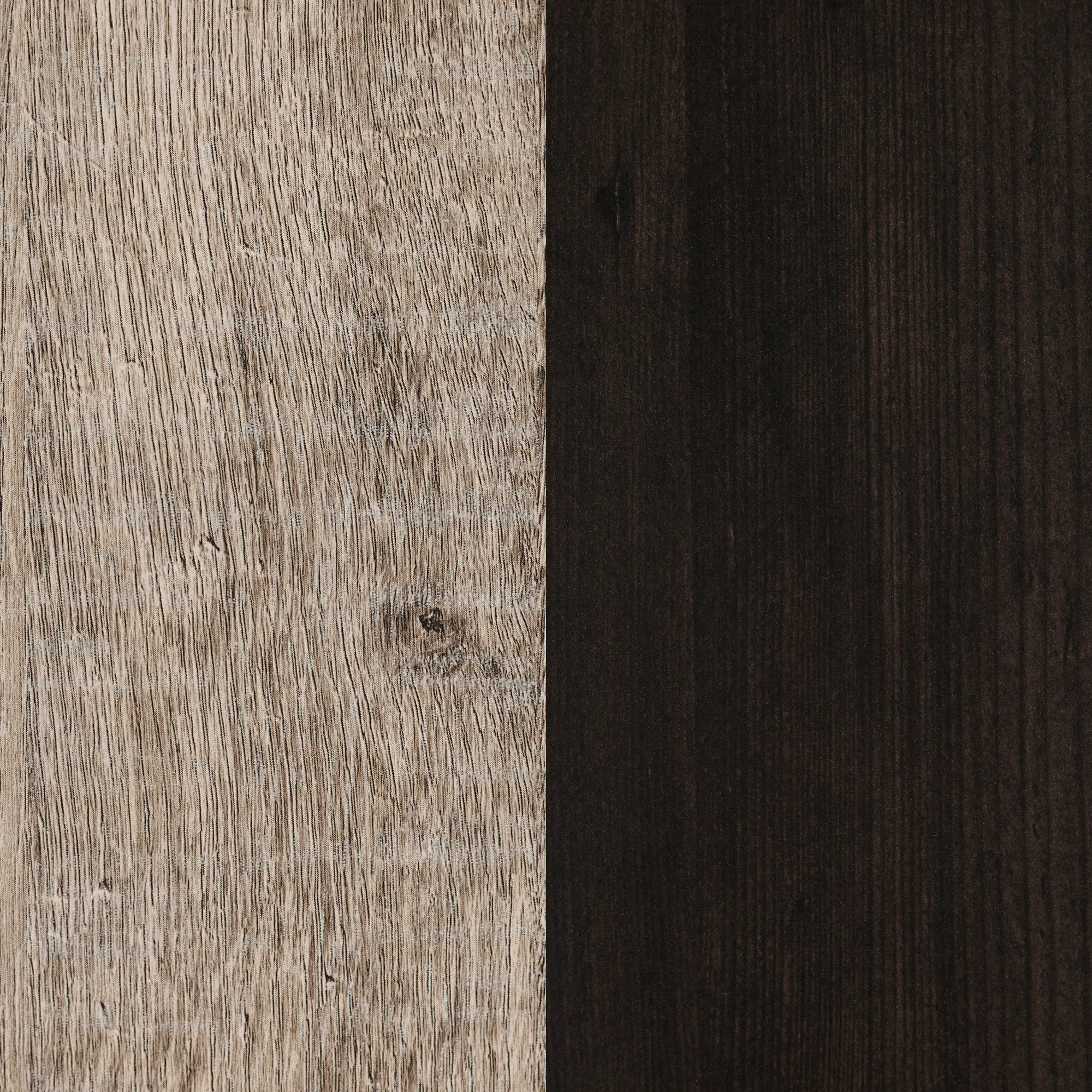 12228 Modern Weathered Oak and Brown 5 Drawer Chest - Londen-6
