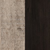 12229 Contemporary Weathered Oak and Brown 6 Drawer Dresser - Londen-6