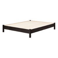 12238 Modern Black Queen Platform Bed - Londen-2