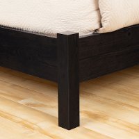 12238 Modern Black Queen Platform Bed - Londen-4
