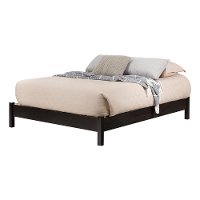 12238 Modern Black Queen Platform Bed - Londen-6