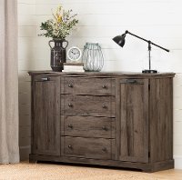 11899 Classic Cottage Oak Brown Dresser - Avilla