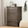 11902 Classic Cottage Oak Brown Chest of Drawers - Avilla