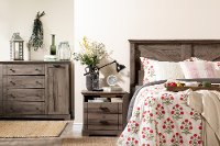 11906 Classic Cottage Oak Brown Full-Queen Headboard - Avilla-3