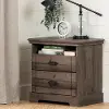 11907 Classic Cottage Oak Brown Nightstand - South Shore