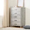11897 Contemporary Rustic Seaside Pine Chest of Drawers - Gravity