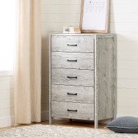 11897 Contemporary Rustic Seaside Pine Chest of Drawers - Gravity