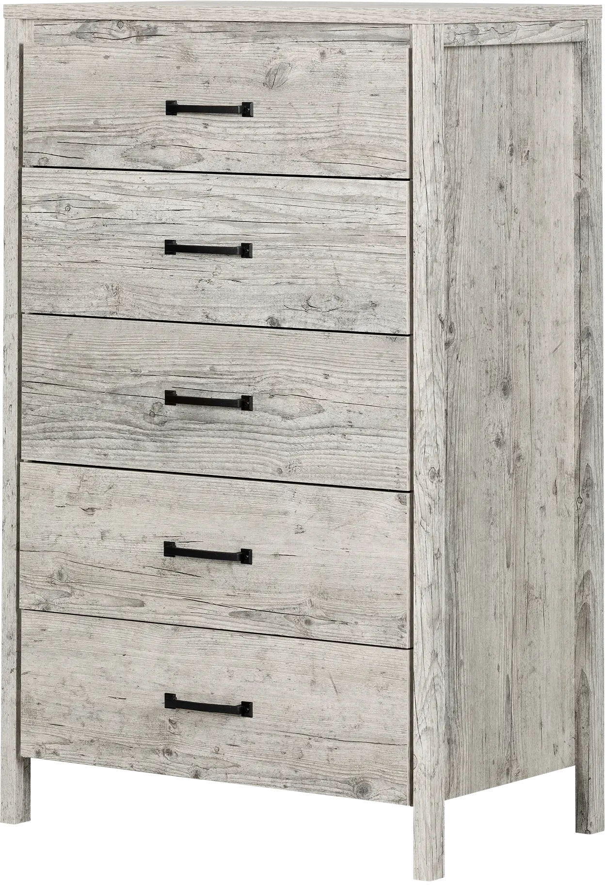 11897 Contemporary Rustic Seaside Pine Chest of Drawers - Gravity-5