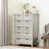 11883 Rustic Seaside Pine Chest of Drawers - Lionel