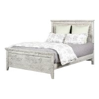 12283 Rustic Seaside Pine Queen Bed - Lionel-5