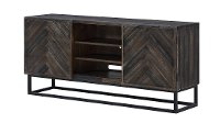 Reclaimed Wood and Metal 63 inch TV Stand - Aspen Court-2