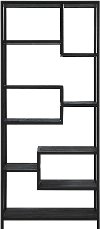 Modern 8 Shelf Bookcase with 8 Shelves - Aspen Court