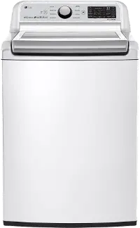 WT7300CW LG 5.0 cu. ft. Top Load Washer with TurboWash3D - White