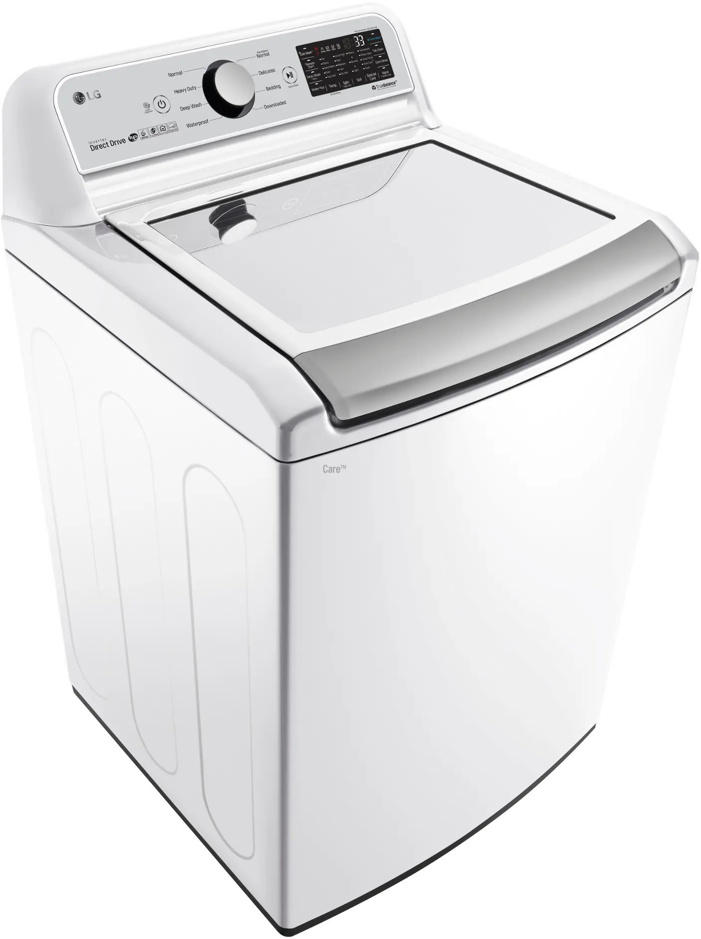 WT7300CW LG 5.0 cu. ft. Top Load Washer with TurboWash3D - White-3