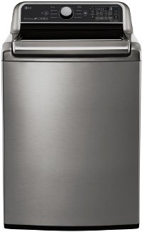 WT7300CV LG 5.0 cu. ft. Top Load Washer with TurboWash - Graphite Steel