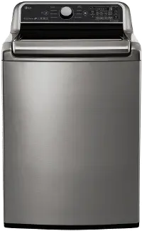 WT7300CV LG 5.0 cu. ft. Top Load Washer with TurboWash - Graphite Steel