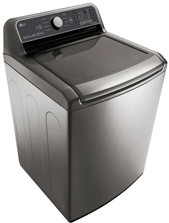WT7300CV LG 5.0 cu. ft. Top Load Washer with TurboWash - Graphite Steel-2