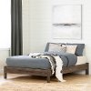 11926 Modern Fall Oak Brown Full Platform Bed - Fynn