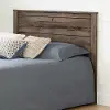 11925 Modern Fall Oak Brown Full Headboard - South Shore