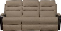 Tumbleweed Brown Lay Flat Manual Reclining Sofa - Jansen