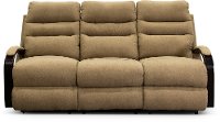 Tumbleweed Brown Lay Flat Manual Reclining Sofa - Jansen-5
