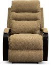 Tumbleweed Brown Manual Swivel Glider Recliner - Jansen