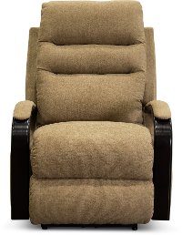 Tumbleweed Brown Manual Swivel Glider Recliner - Jansen