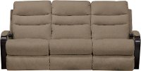 Tumbleweed Brown Lay Flat Power Reclining Sofa - Jansen