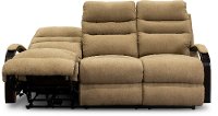 Tumbleweed Brown Lay Flat Power Reclining Sofa - Jansen-3