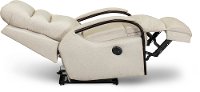 Shell Cream Manual Swivel Glider Recliner - Jansen-3