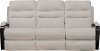 Shell Cream Lay Flat Power Reclining Sofa - Jansen