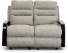 Pebble Gray Manual Gliding Reclining Loveseat - Jansen